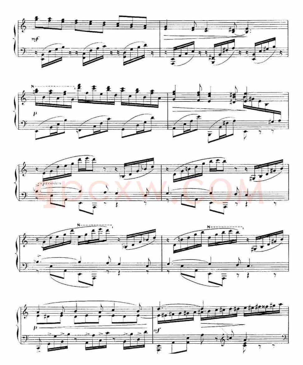 福雷13首船歌：Barcarolle No·9 in A min, Op·101