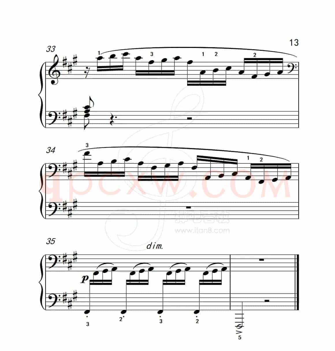 练习曲 6（克拉莫钢琴练习曲60首）