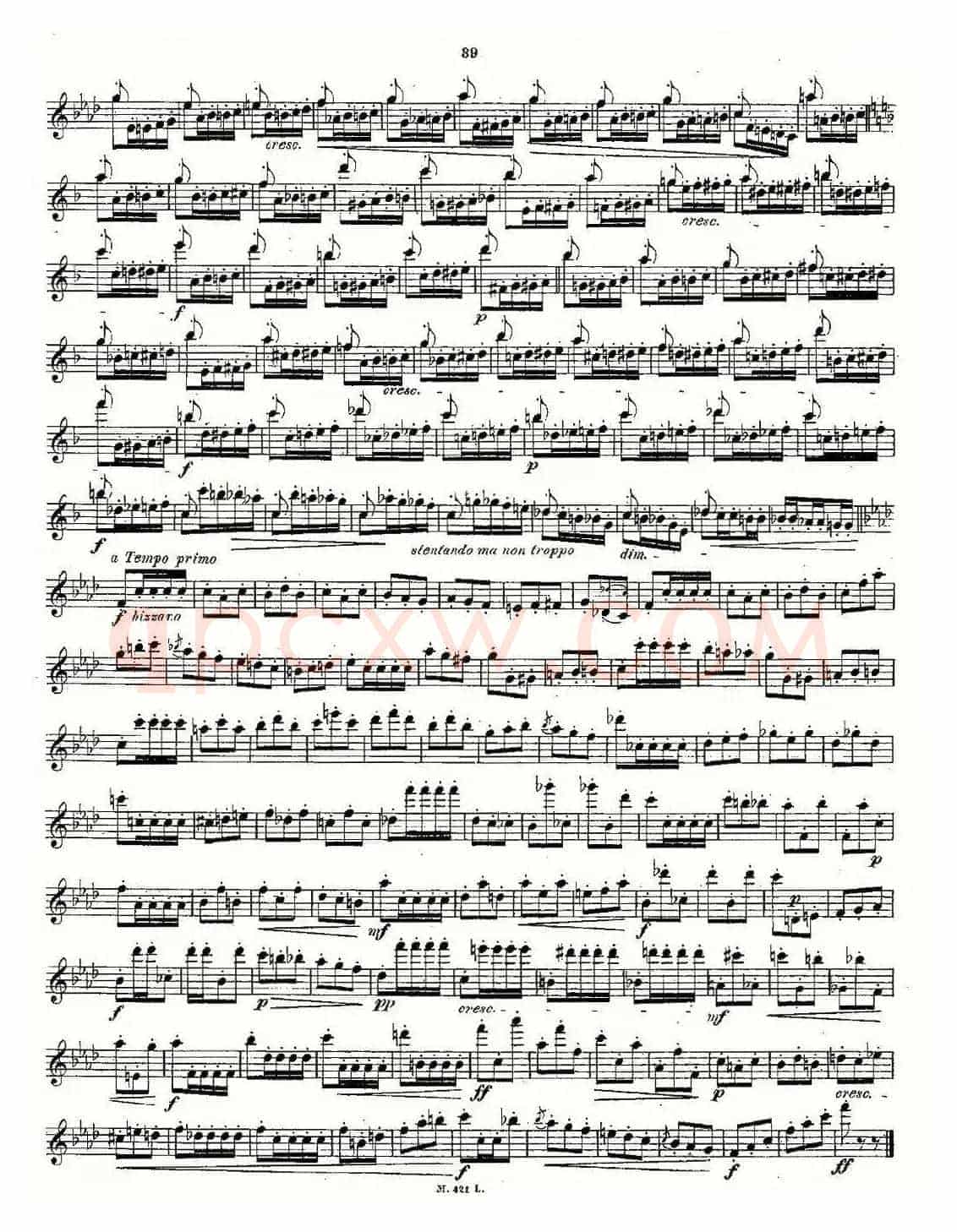 24首长笛练习曲 Op.15 之16—20