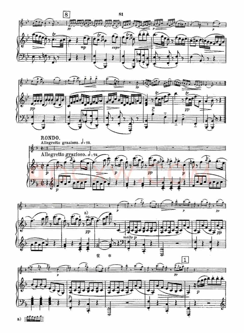 Mozart - Violin Sonata No.7, KV. 376（第七小提琴奏鸣曲）