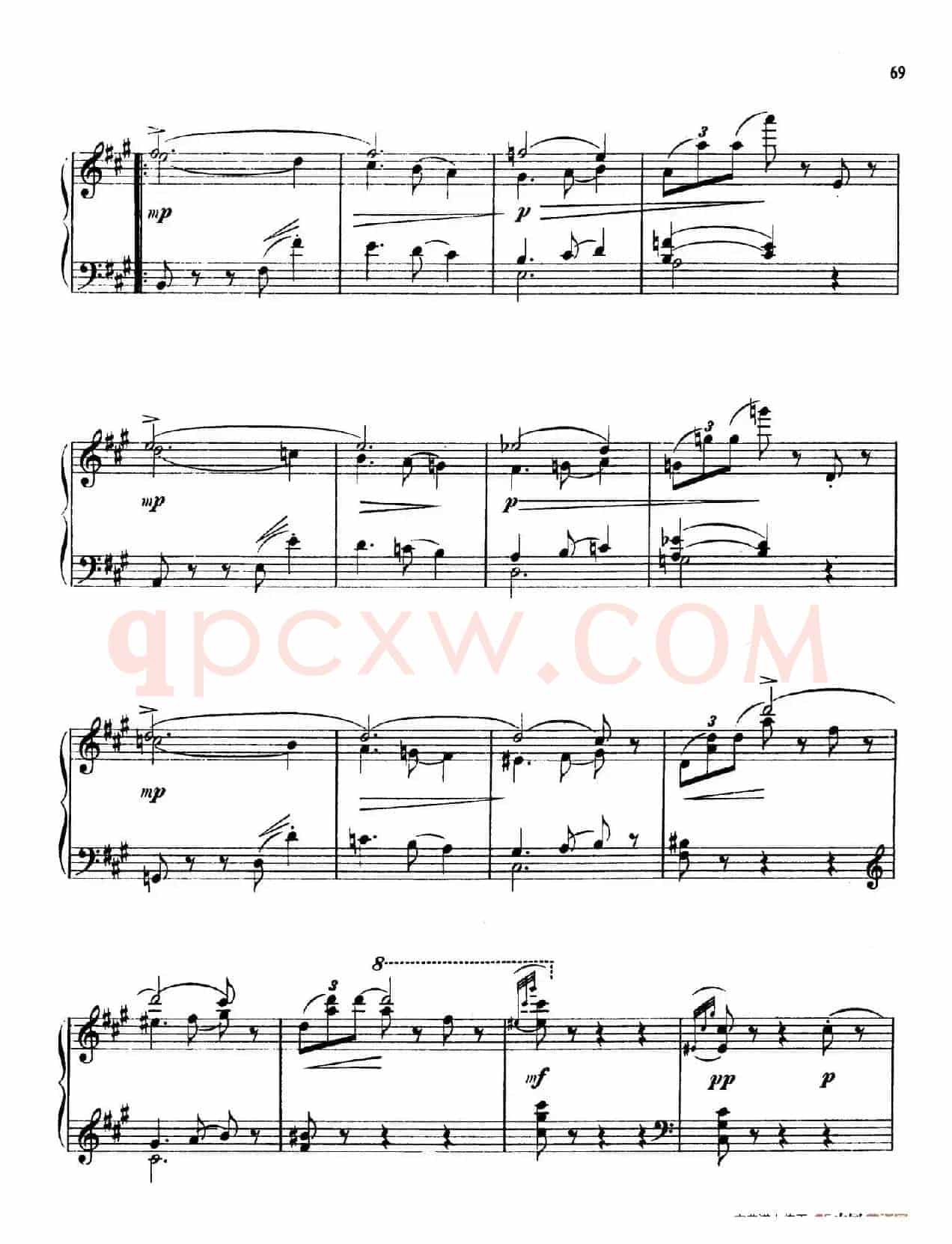 24 Characteristic Pieces Op.36（24首性格小品·14）