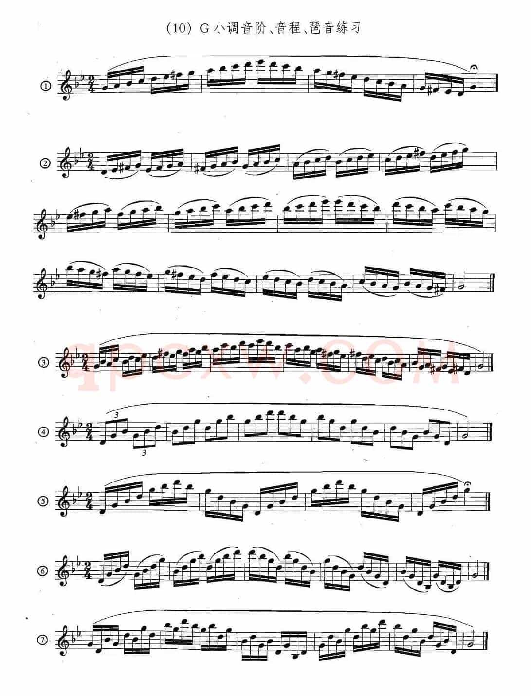 萨克斯练习曲合集（5—33）日常基础练习