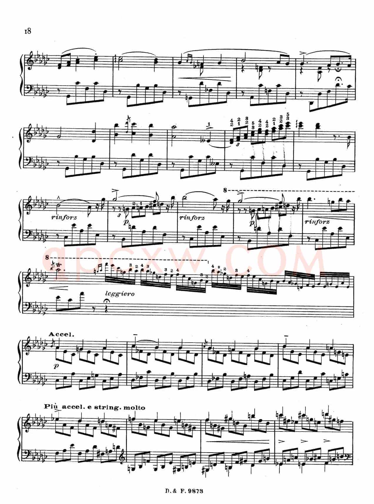 6 Chants Polonais S.480（6首波兰歌曲·Ⅴ）