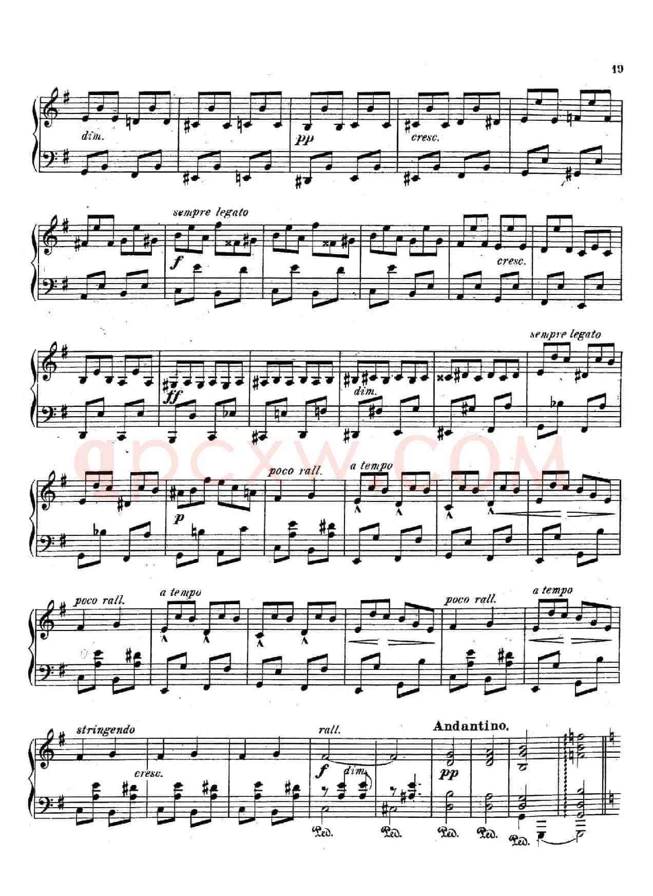 Etudes Rythmiques Op.149(节奏练习曲集)(5)
