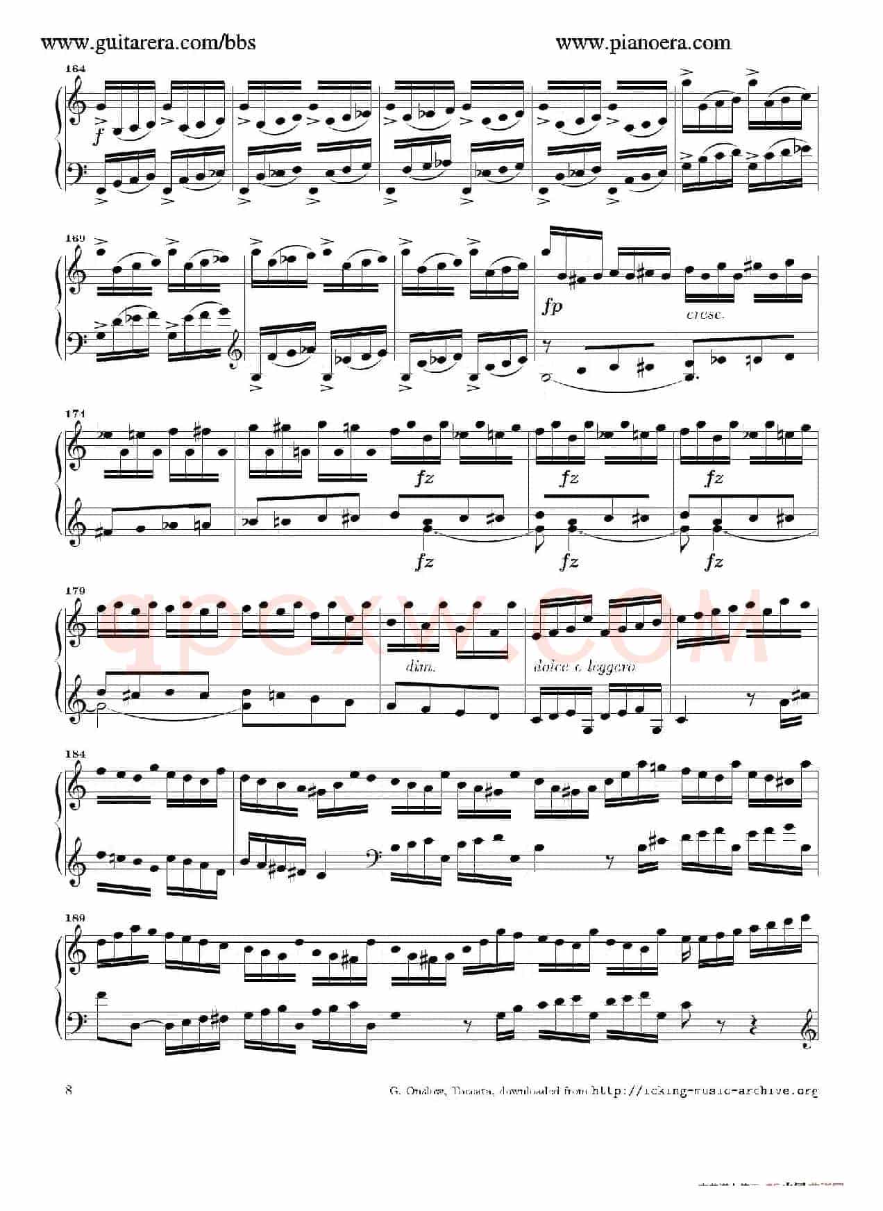 Toccata in C Major Op.6（C大调托卡塔）
