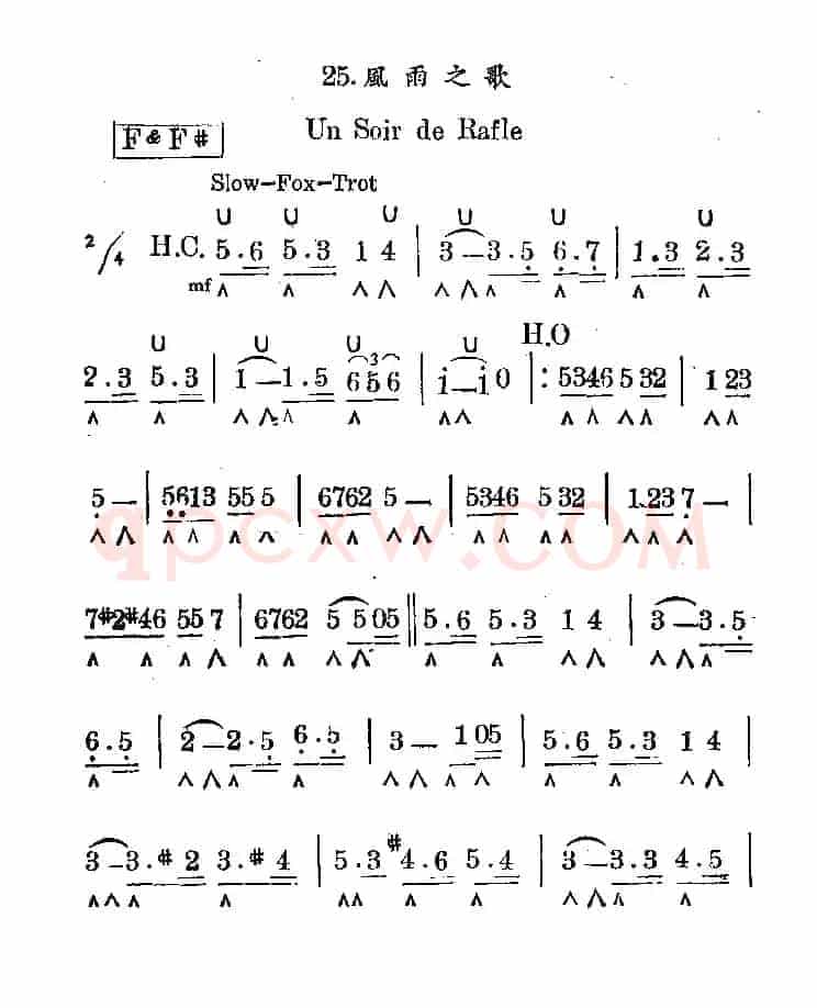 风雨之歌（un soir de rafle）