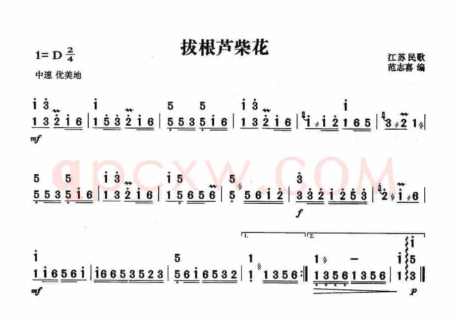 拔根芦柴花