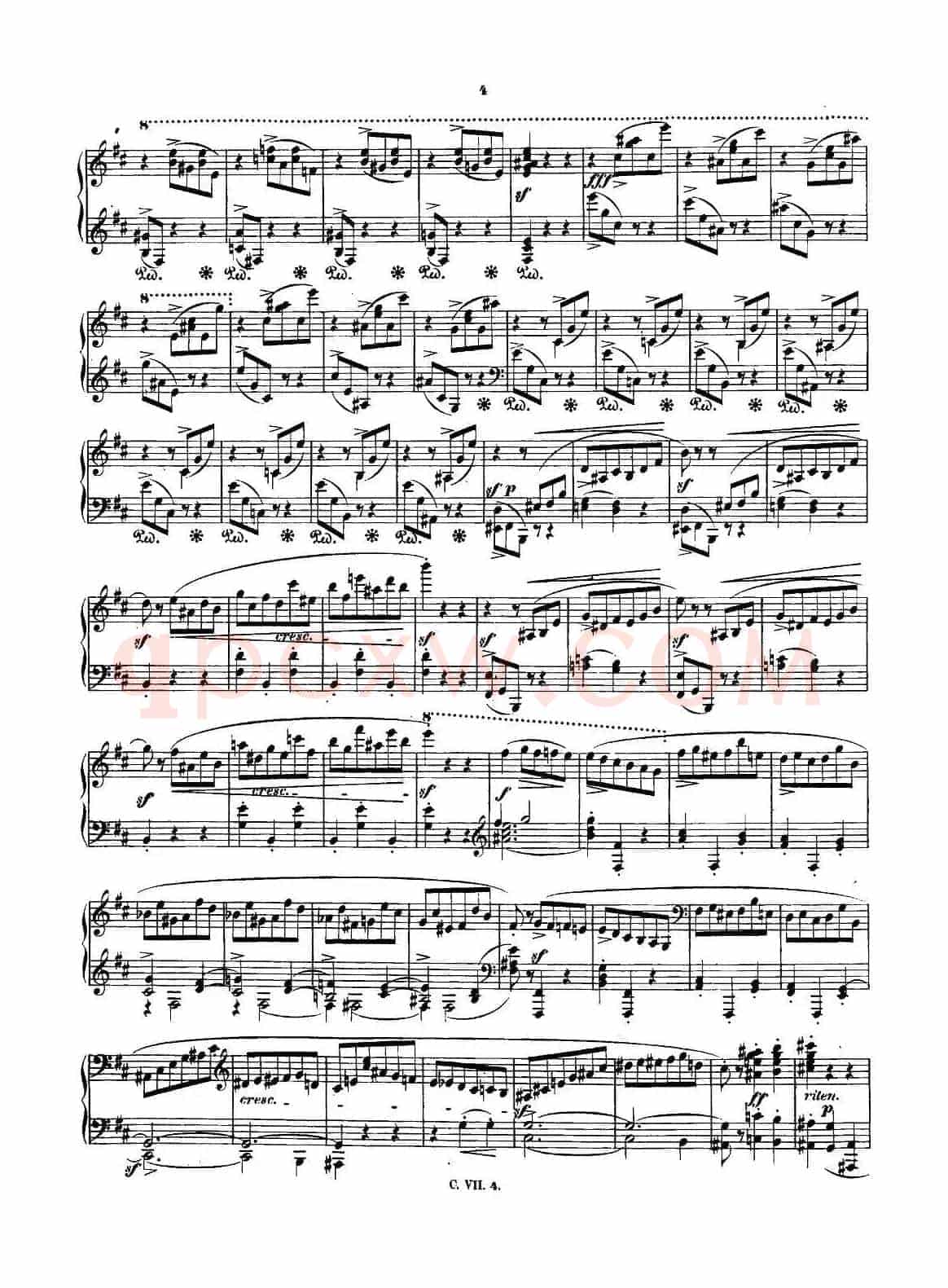 肖邦 钢琴谐谑曲 Chopin Scherzo(No.1 b小调,Op.20)