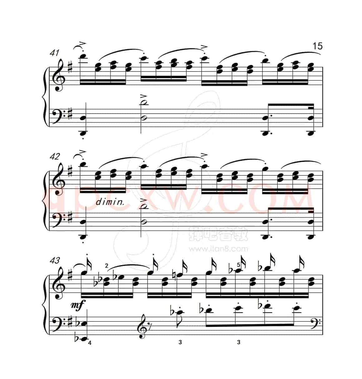 练习曲 54（克拉莫钢琴练习曲60首）
