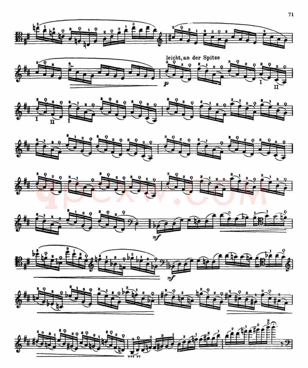大提琴高级练习曲40首 No.33