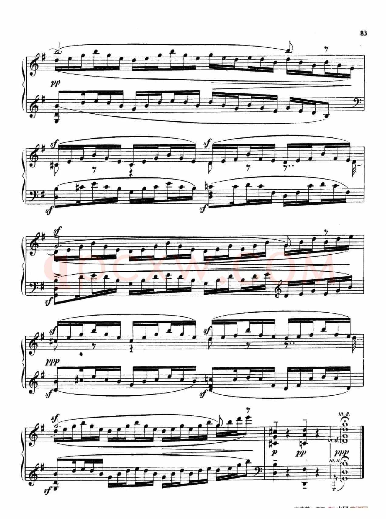 24 Characteristic Pieces Op.36(24首性格小品·15)