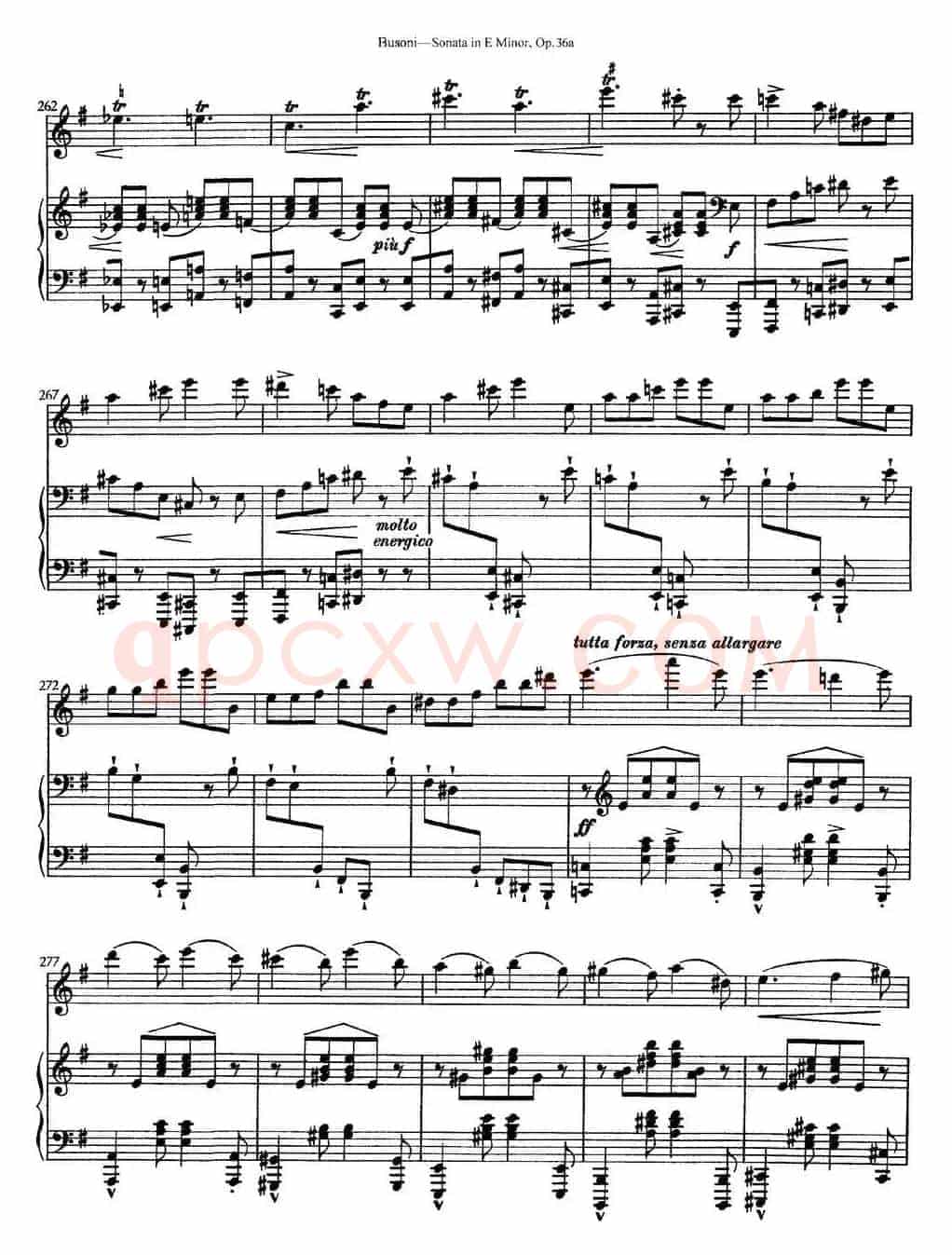 Violin Sonata No.2 in E Minor Op.36（小提琴+钢琴伴奏）