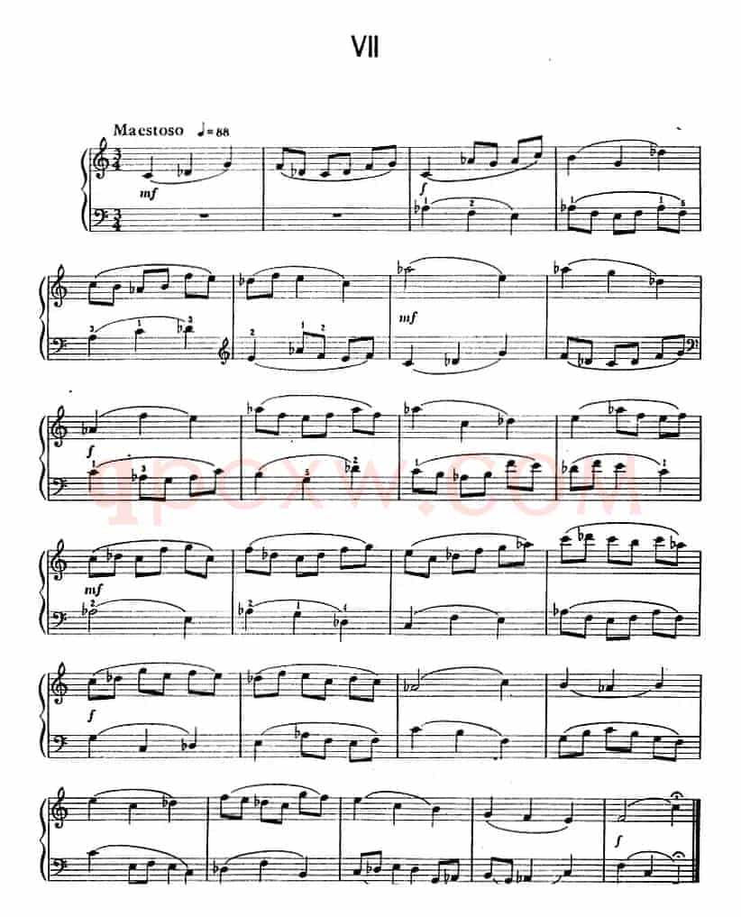 钢琴简易练习曲十六首（丁善德作品三十一号）