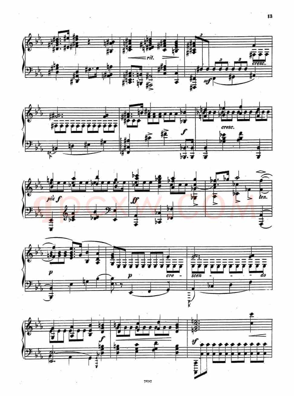 Nachtstücke Op·28（4首夜曲·3）