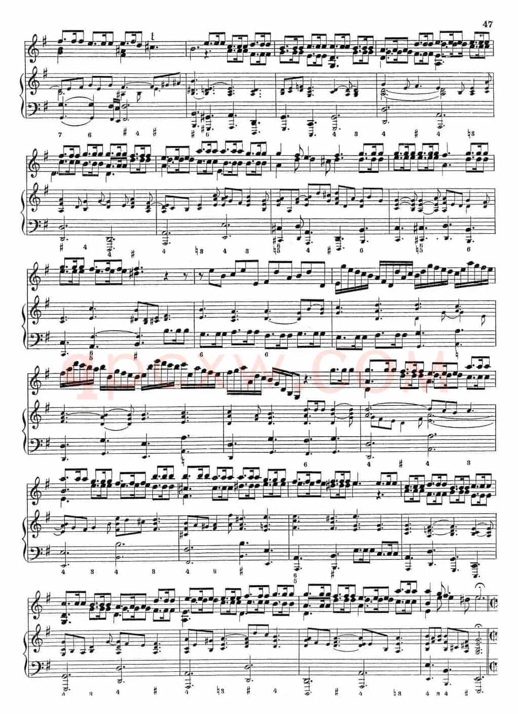 Biber Violin Sonata V（小提琴+钢琴伴奏）