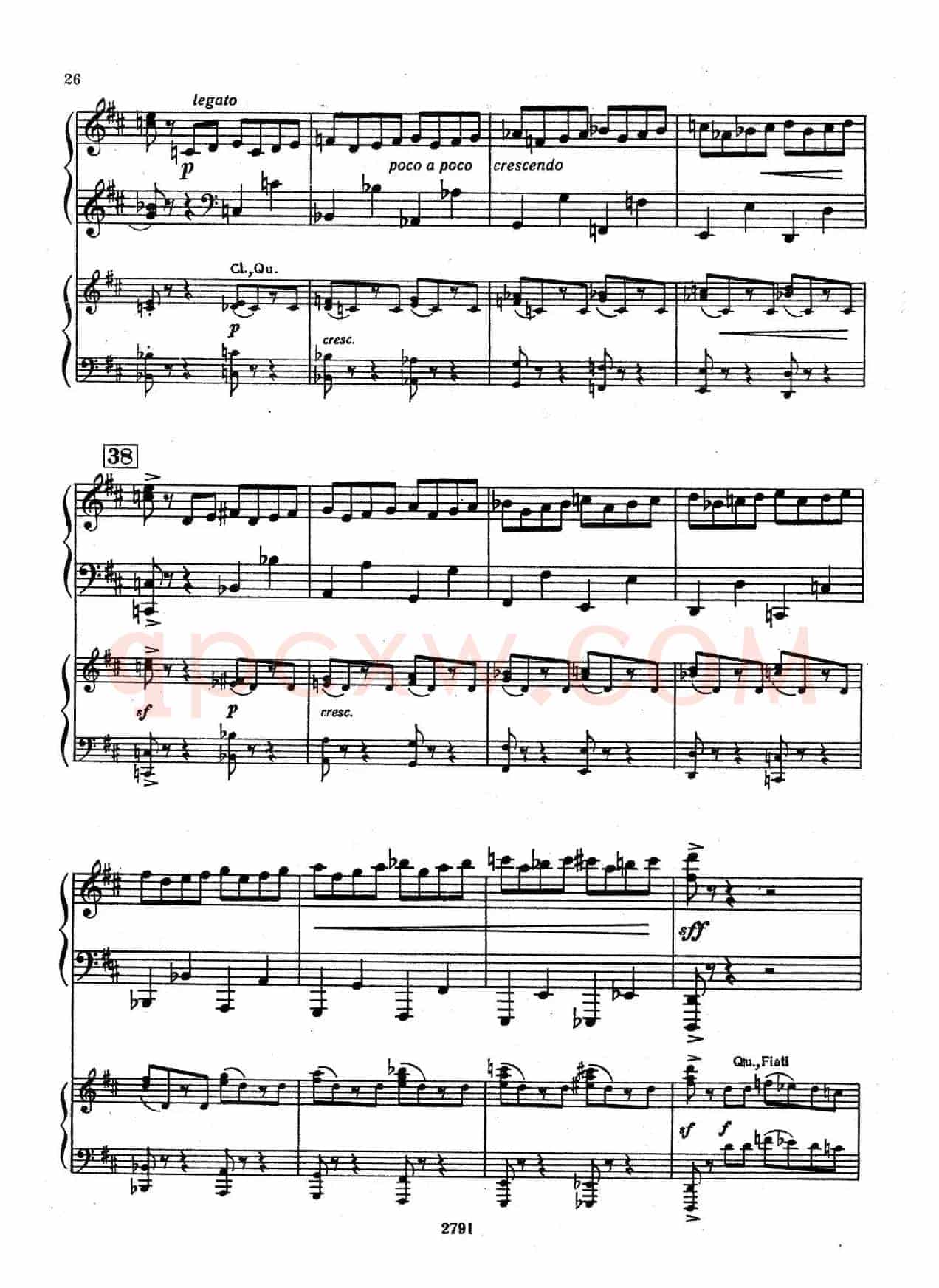 Piano Concerto No.3 in D major, Youth Op.50 - 2 pianos(D大调第三钢琴协奏曲“为青少年而作”Op.50·双钢琴)