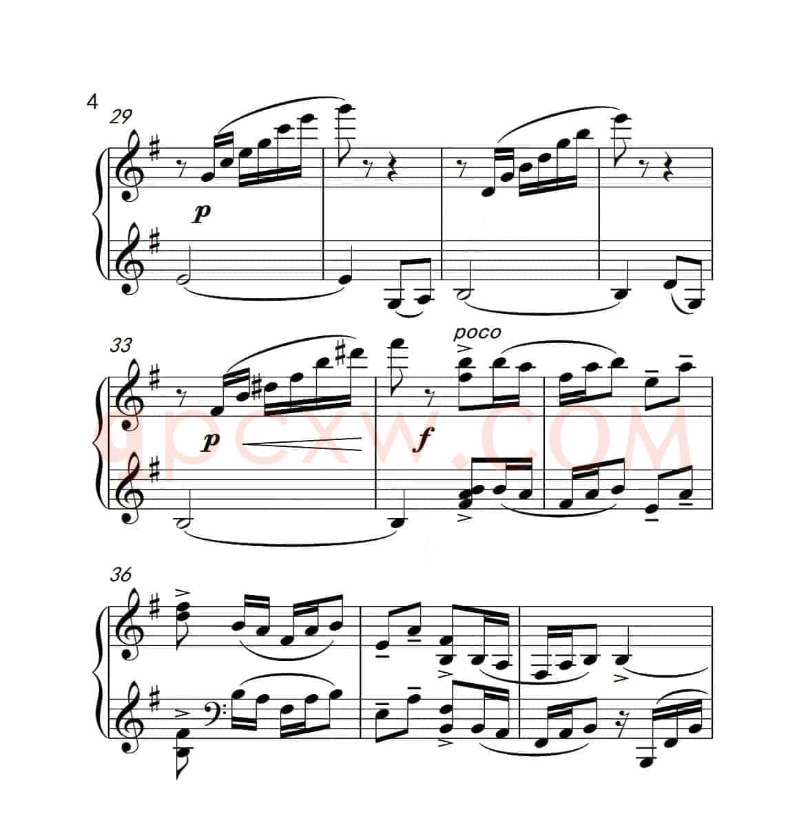 第四级 酸枣刺（中国音乐学院钢琴考级作品1~6级）
