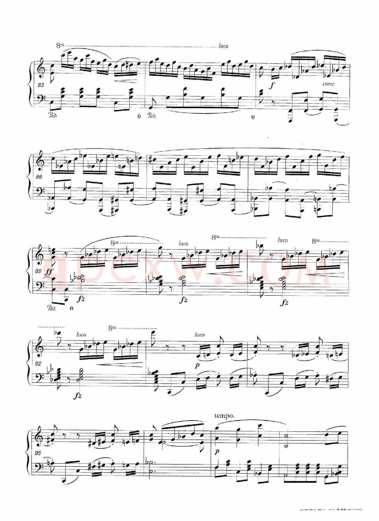 C大调引子与华丽的波兰舞曲(钢琴独奏版)