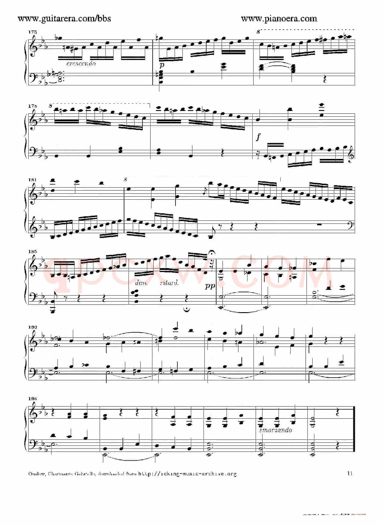 Variations in E-flat Major Op.12(降E大调变奏曲)