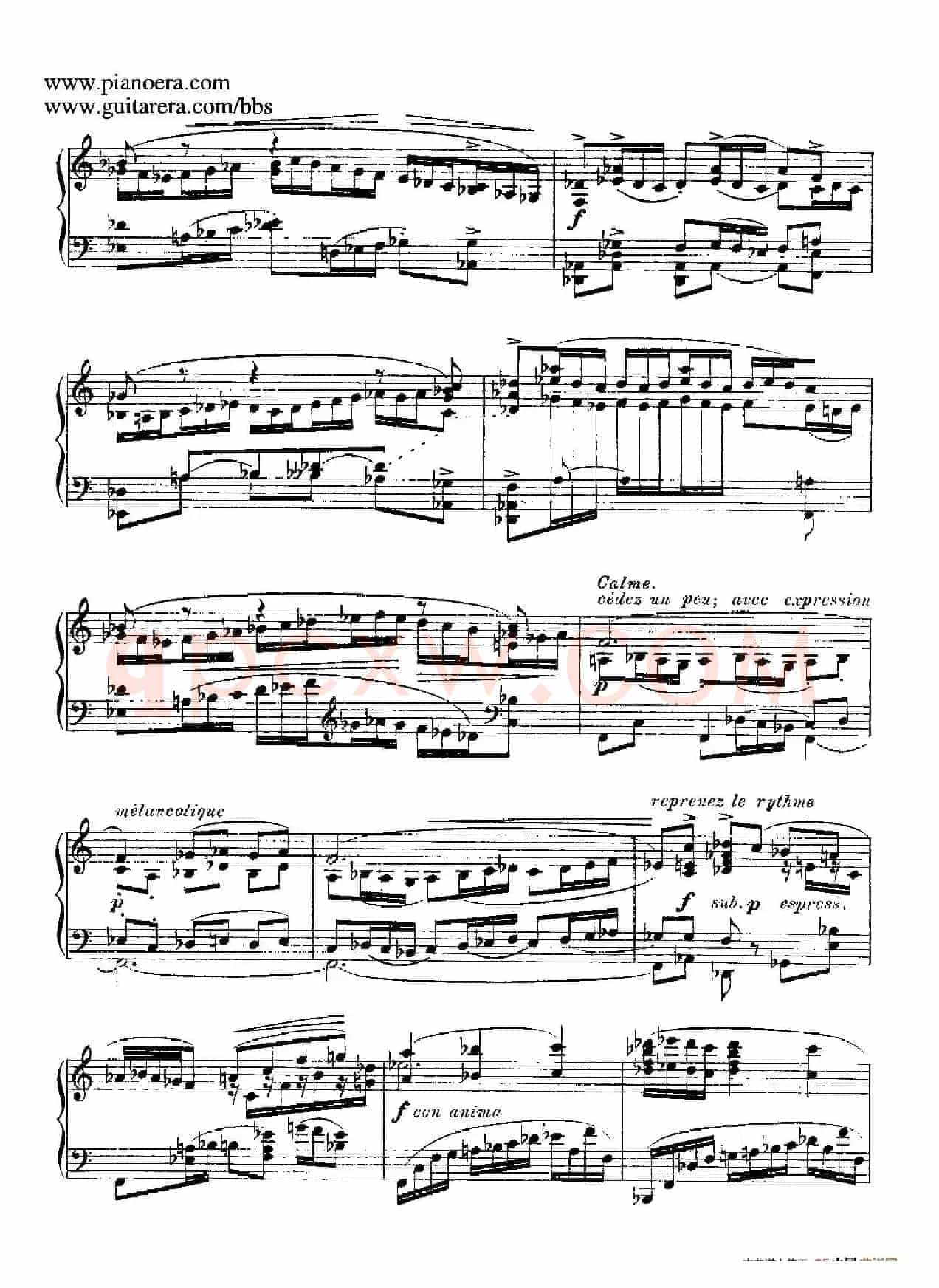 Goyescas(戈雅之画)(3. 烛光凡丹戈 El Fandango De Candil)