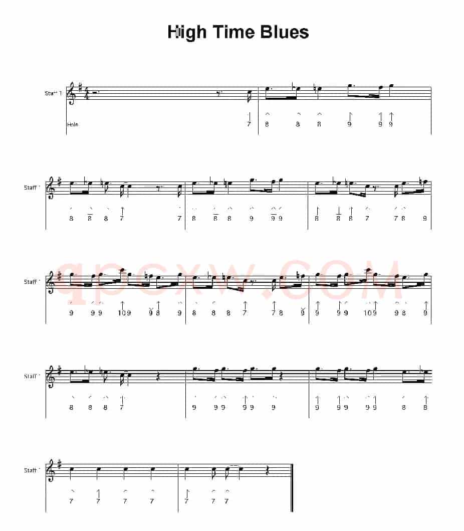 High Time Blues（布鲁斯）