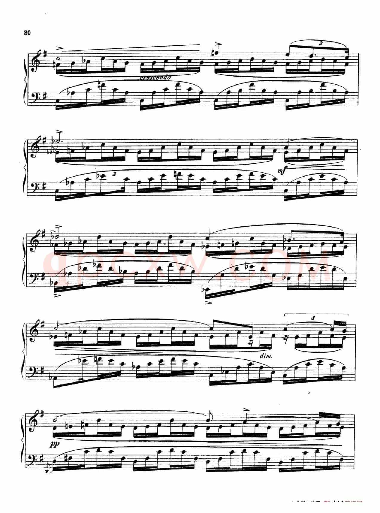 24 Characteristic Pieces Op.36(24首性格小品·15)