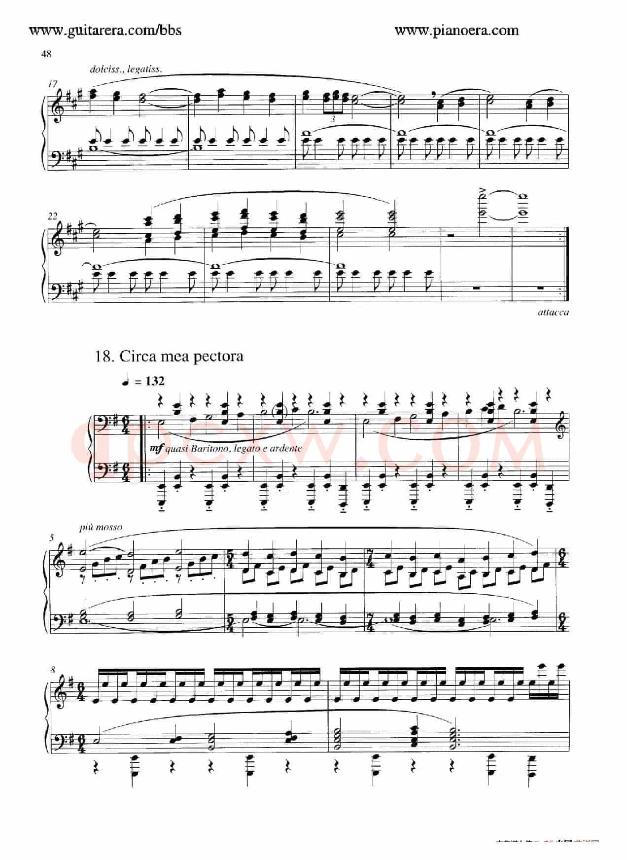 Carmina Burana（布兰诗歌）（清唱剧）