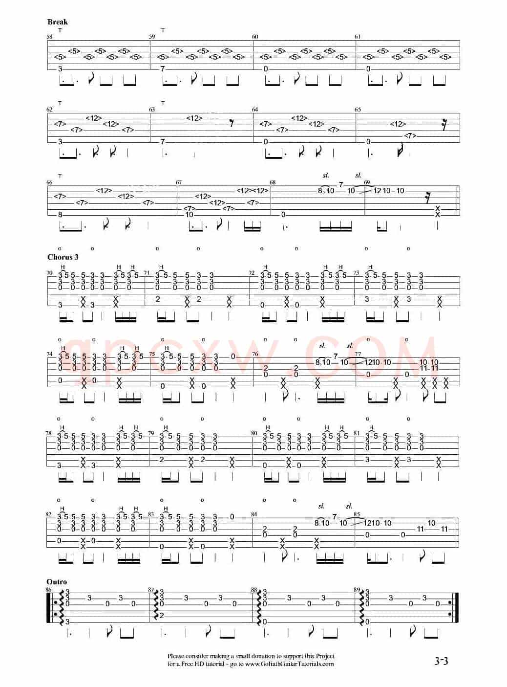 Love me like you do(电影《五十度灰》主题曲)(指弹谱)