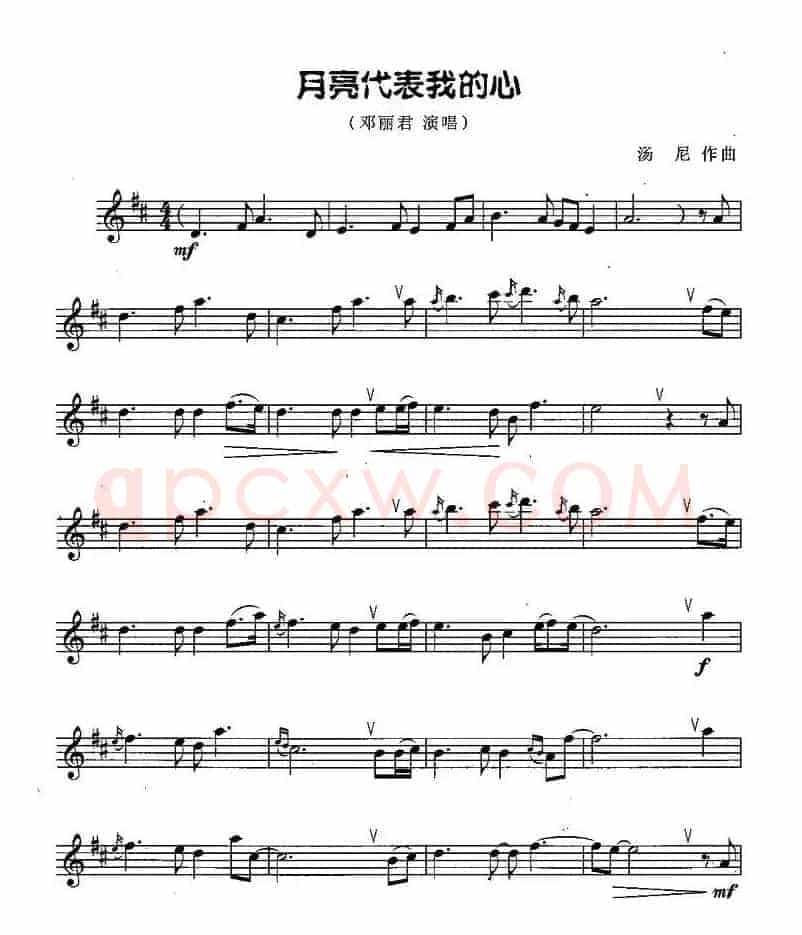 月亮代表我的心