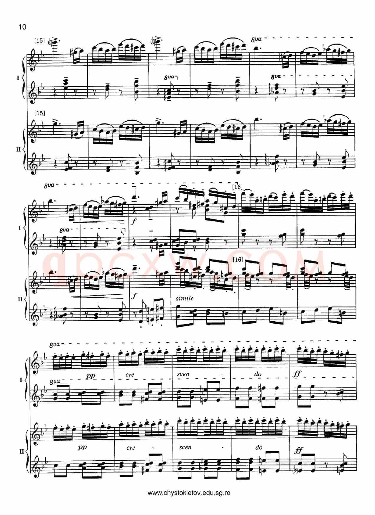 Nutcracker Op.71 芭蕾舞剧《胡桃夹子》(改编双钢琴版·第一部分)