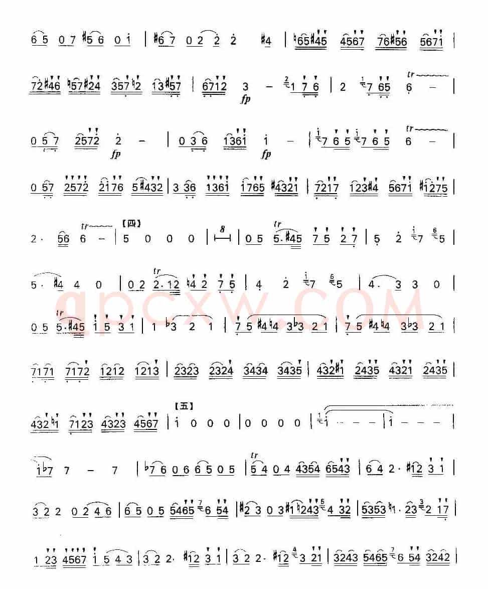 D大调长笛协奏曲