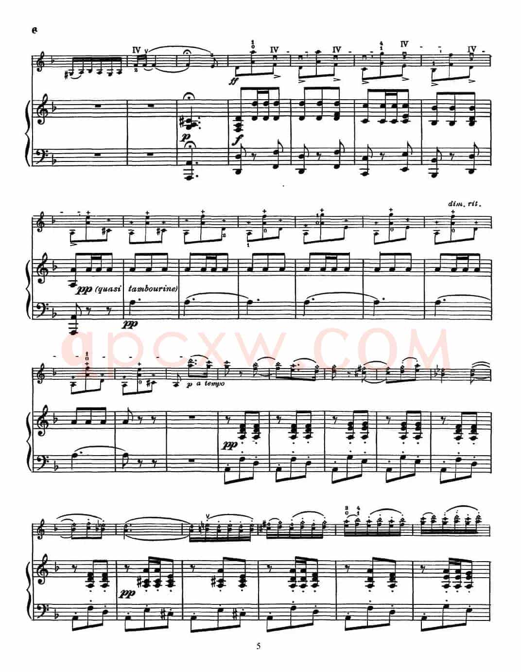Carmen Concert Fantast Op.25（序曲）（小提琴+钢琴伴奏）