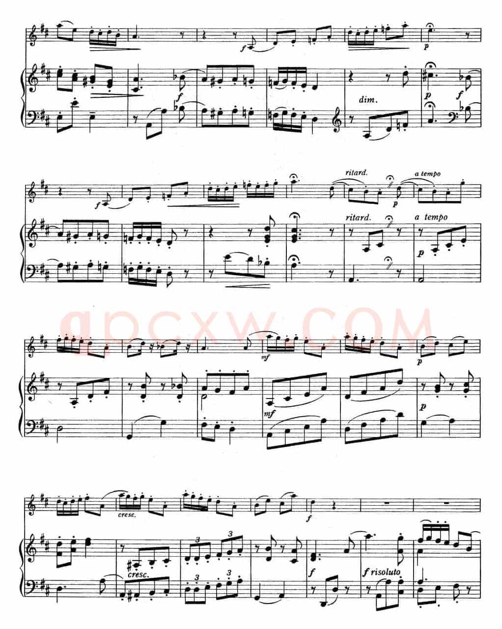 铃木小提琴教材第四册（Suzuki Violin School VOLUME 4）（小提琴+钢琴伴奏）