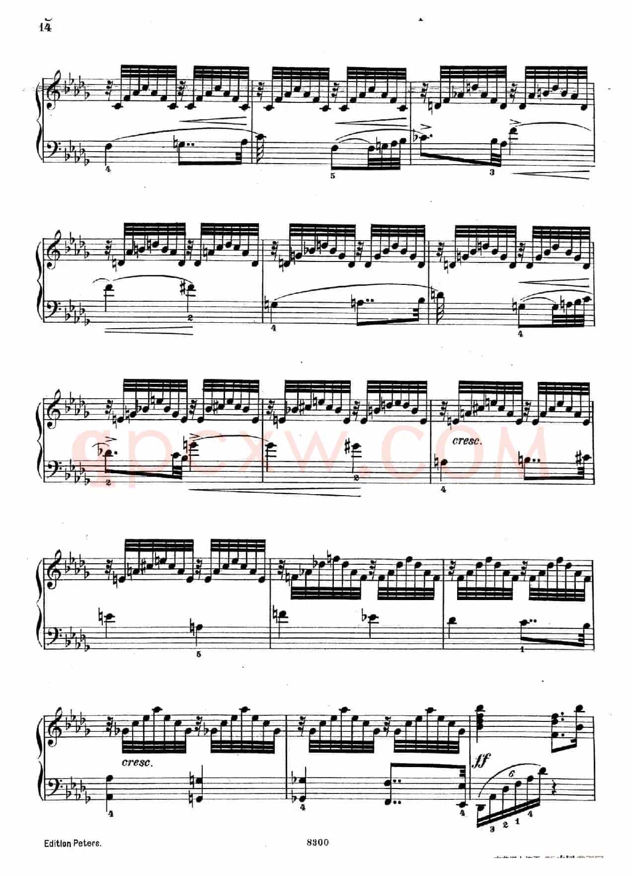 Six Pieces Op.32(6首小品·3. 春之声)