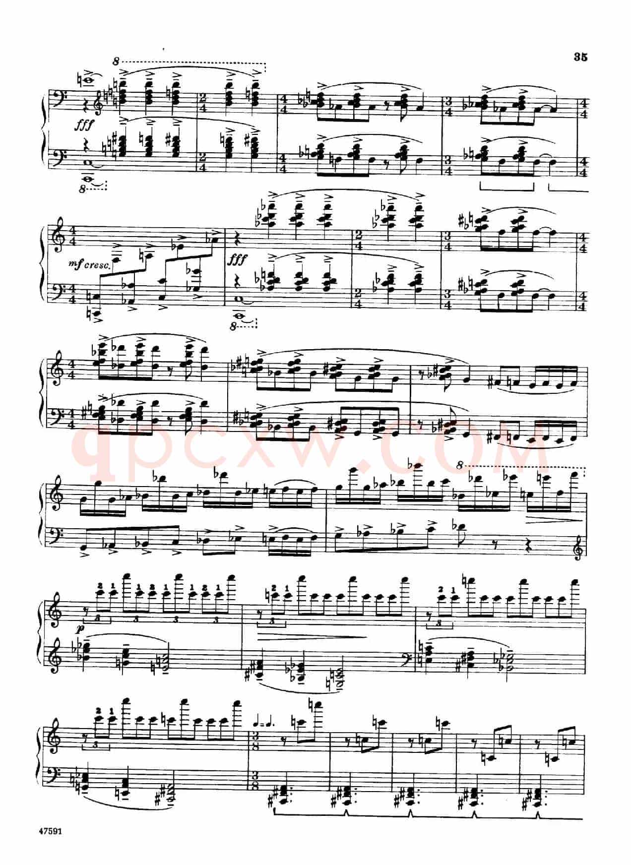 Piano Sonata in E-flat Major Op.95(降E大调钢琴奏鸣曲·Ⅲ)