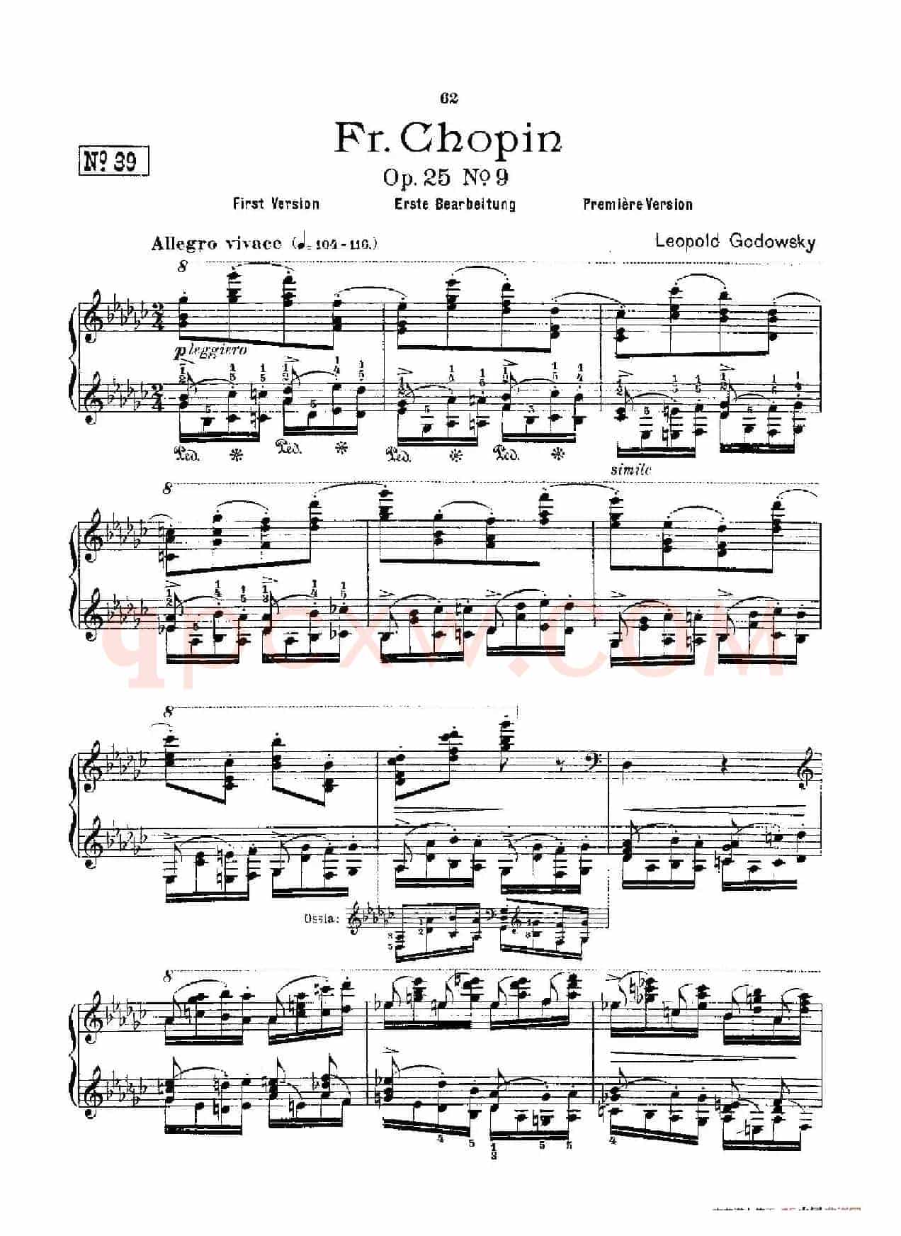 53首以肖邦练习曲为素材而作的练习曲(No.39)