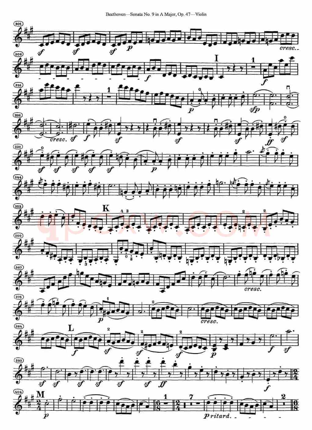 Violin Sonata No.9 in A Major Op.47