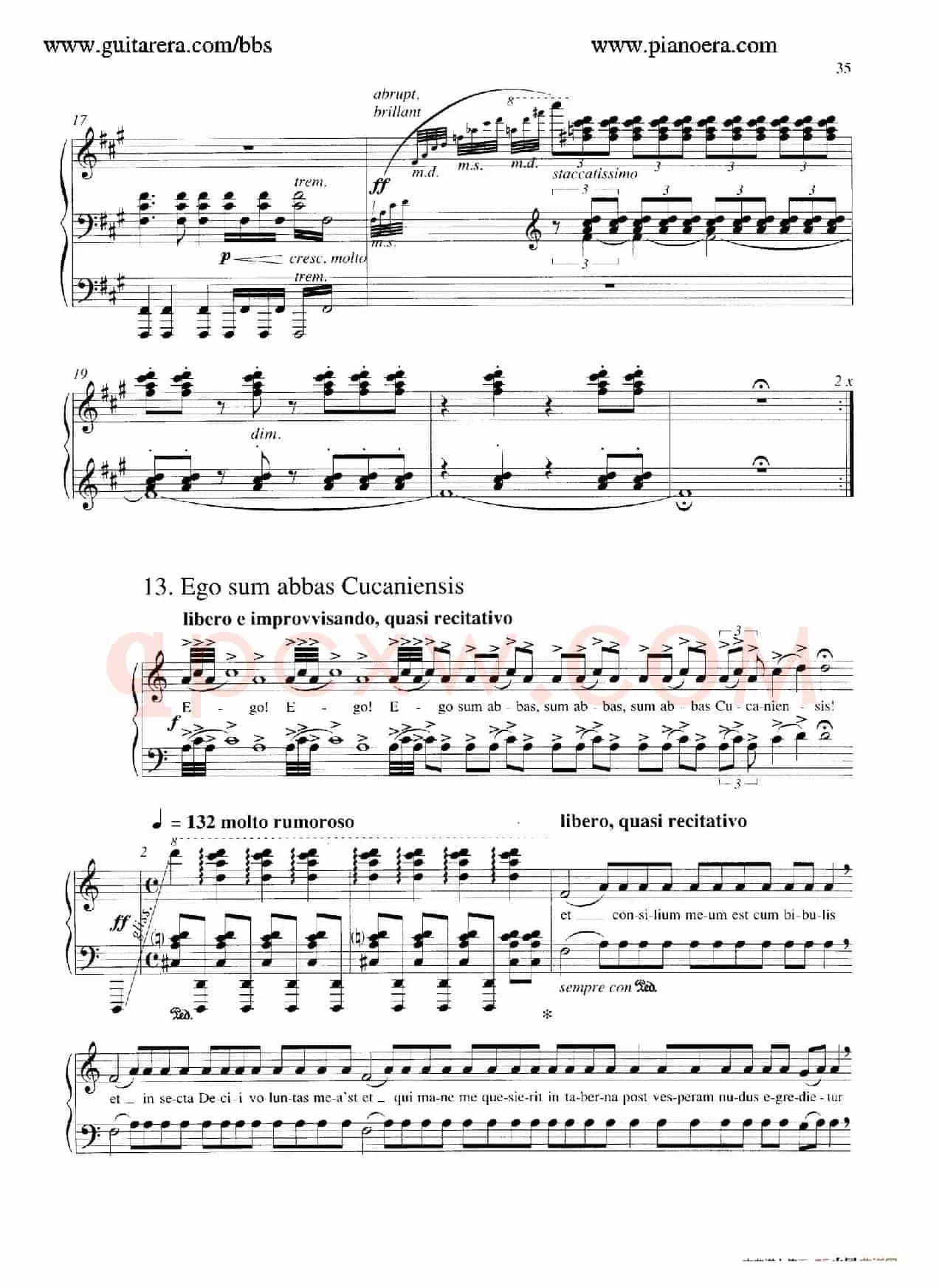 Carmina Burana（布兰诗歌）（清唱剧）