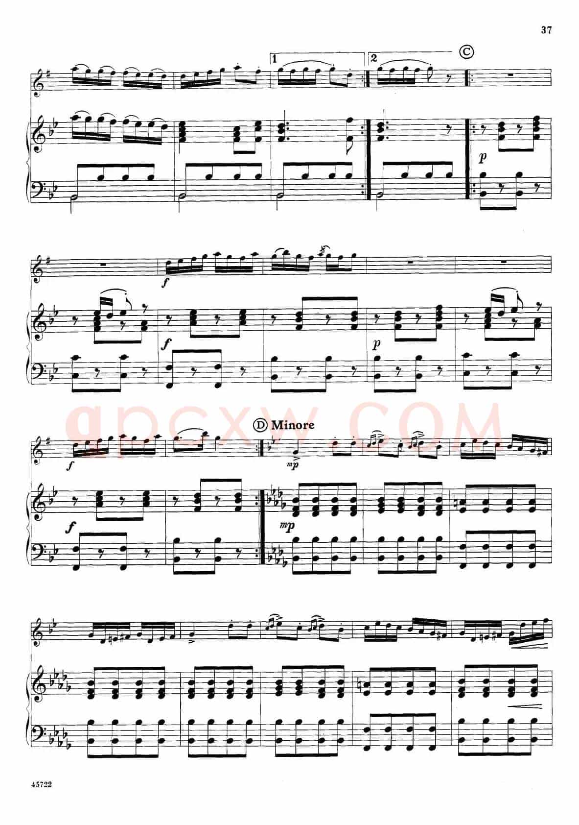 15首古典萨克斯独奏曲：8、Gypsy Rondo（中音萨克斯+钢琴伴奏）