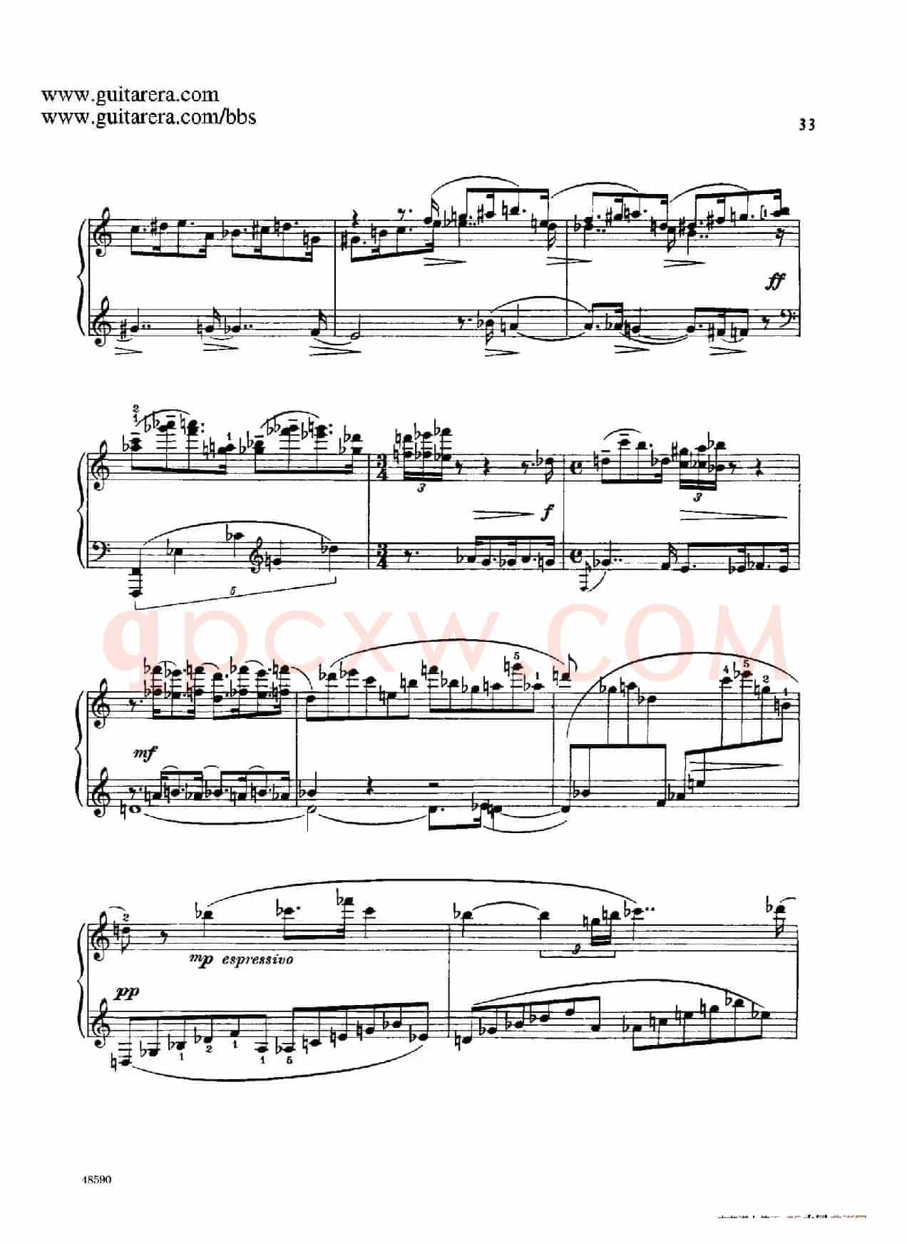 Piano Sonata Op.26(钢琴奏鸣曲·第一乐章)