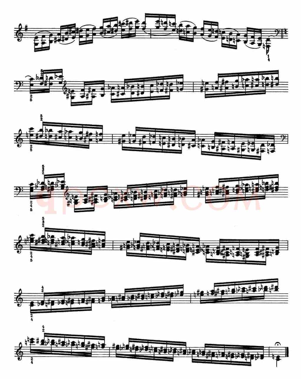 Technical Exercises S.146(李斯特钢琴技巧练习 BOOK Ⅶ)