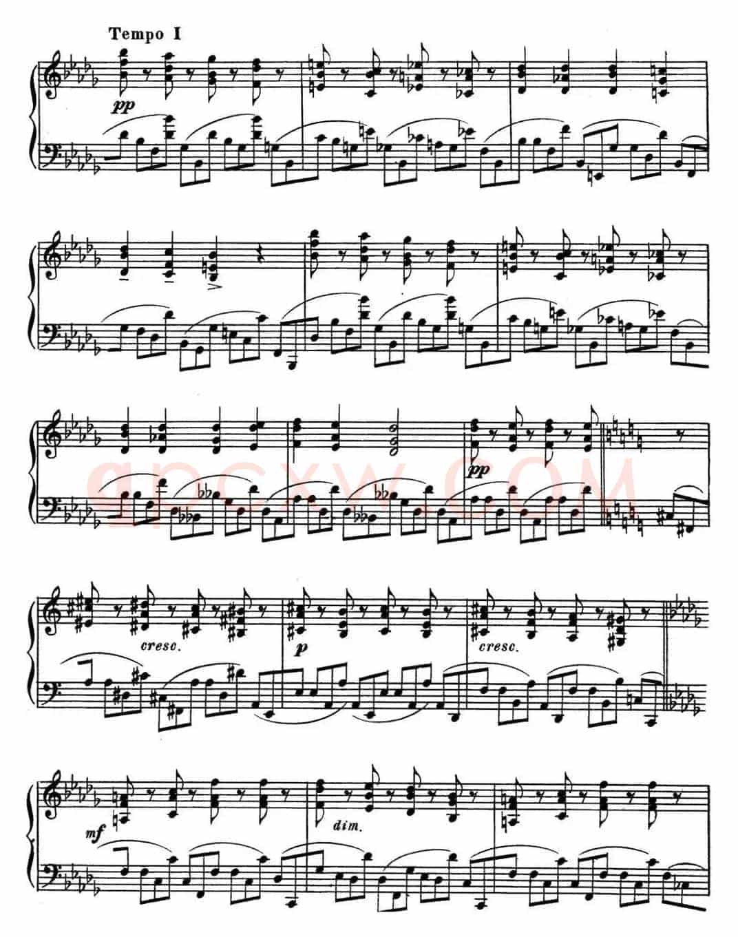斯克里亚宾 钢琴练习曲 Op.8 No.7 Alexander Scriabin Etudes