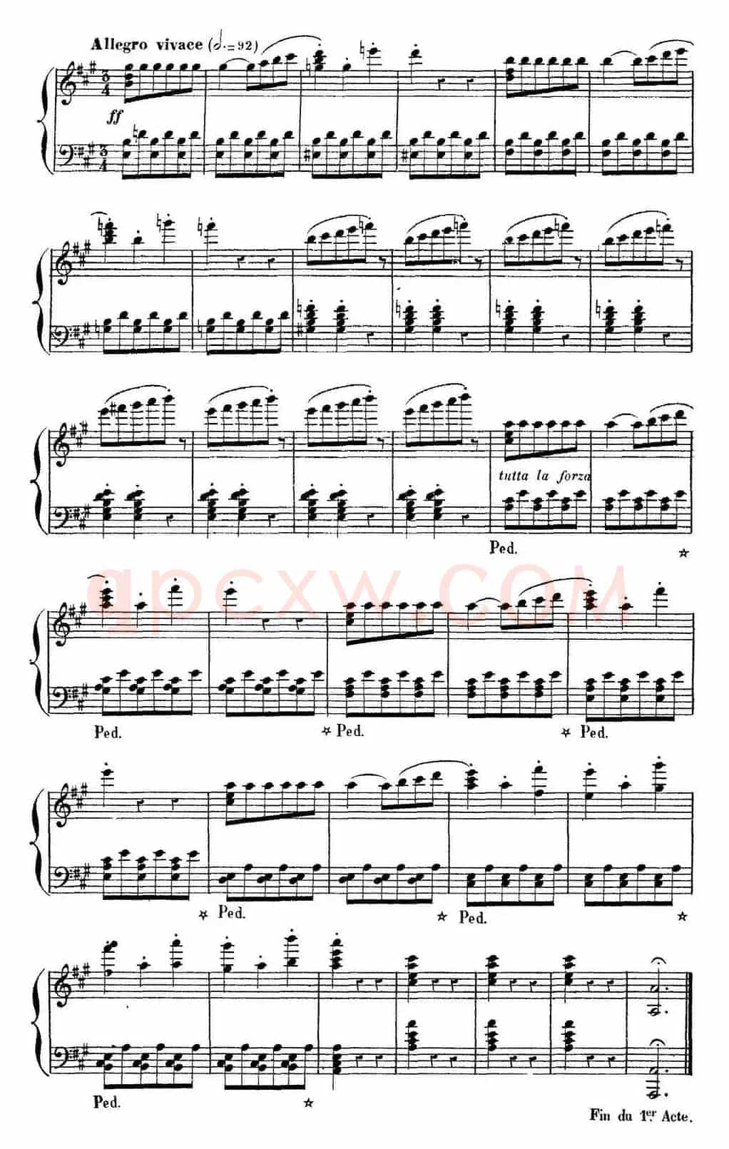 Carmen for Solo Piano（卡门全剧钢琴独奏版）（No.11）