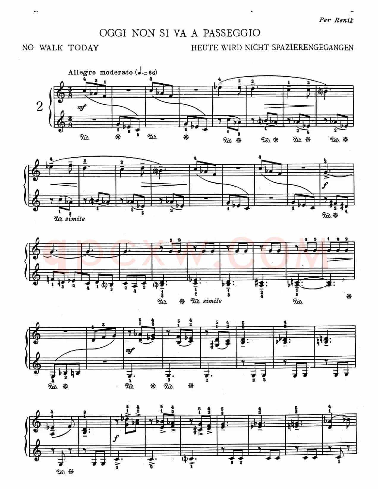Children's Album Book 1 Op.62（儿童钢琴曲集·2）