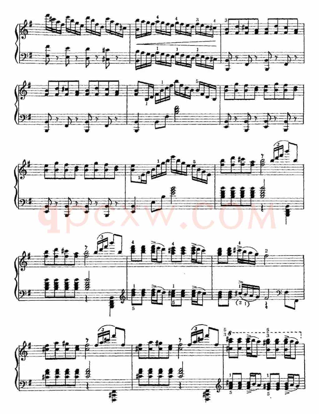 中国钢琴名曲30首：奋勇前进