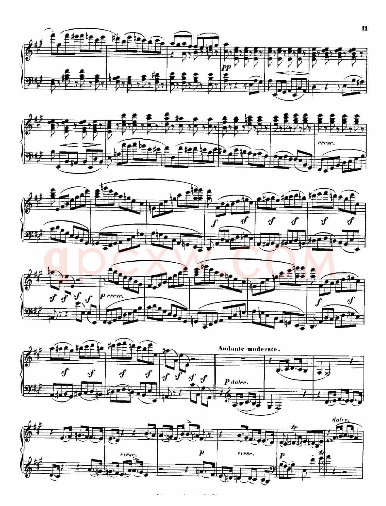Quartet No.14(升c小调第十四弦乐四重奏钢琴版)