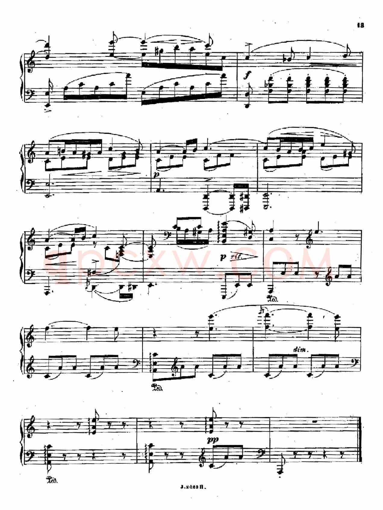 Vier Elegien Op.37（4首悲歌·3）