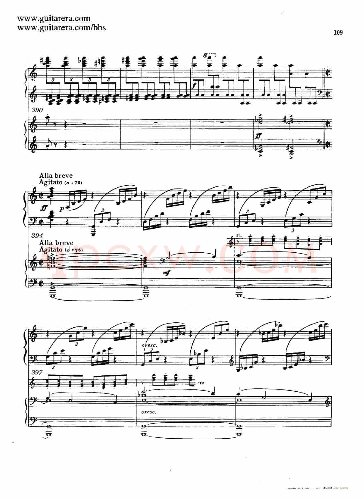 c小调第二钢琴协奏曲 Op.18(双钢琴·第三乐章)