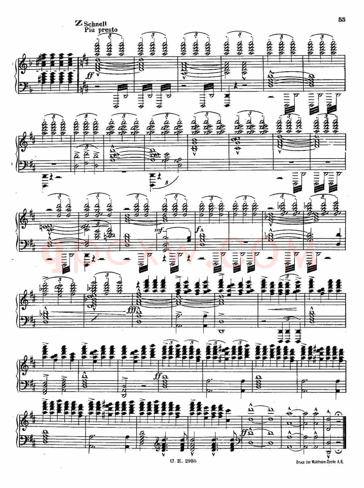 Symphony No.3 in d Minor - Solo Piano(d小调第三交响曲·钢琴独奏版·Ⅳ)
