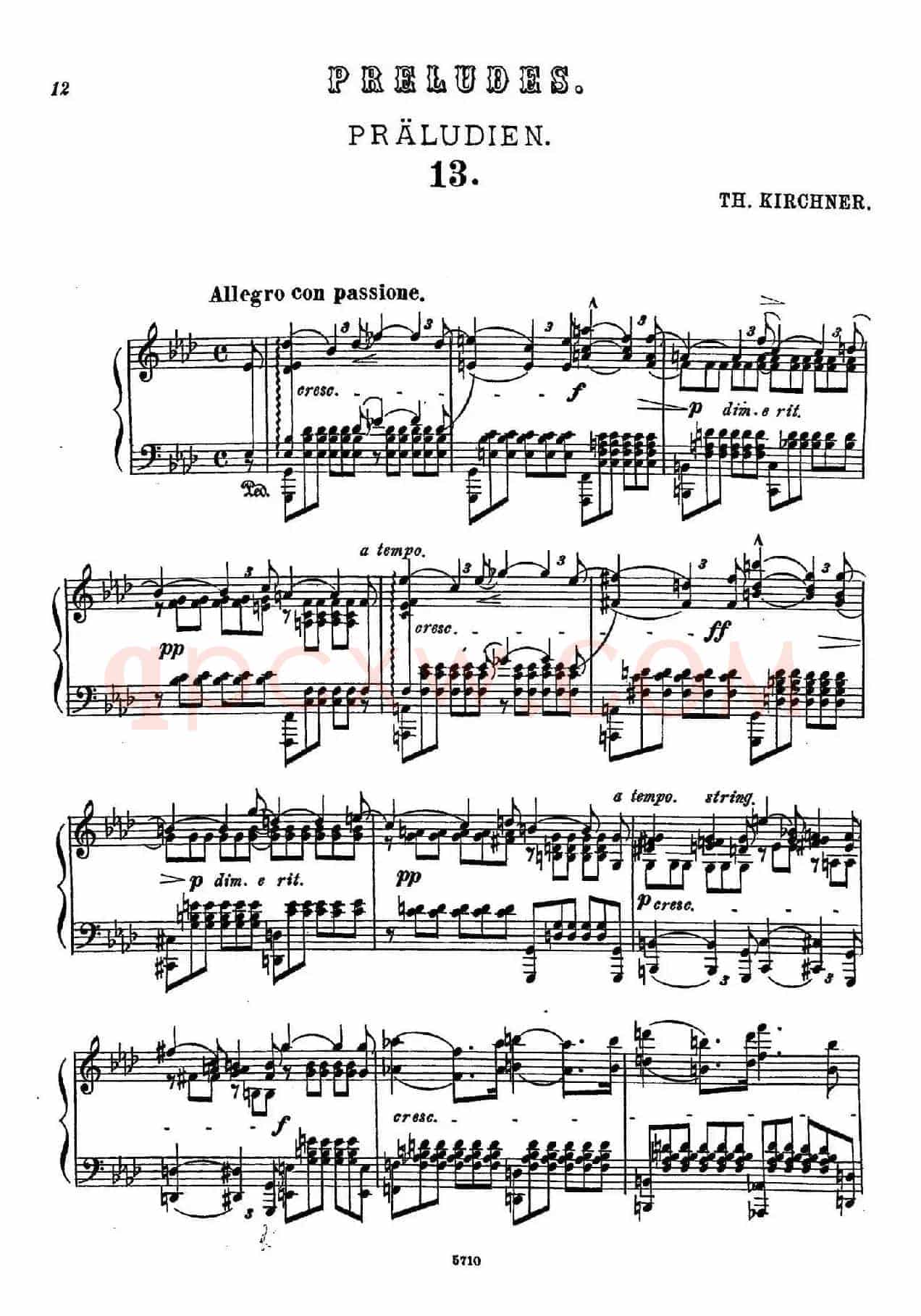 16 Preludes Op.9（16首前奏曲·13）